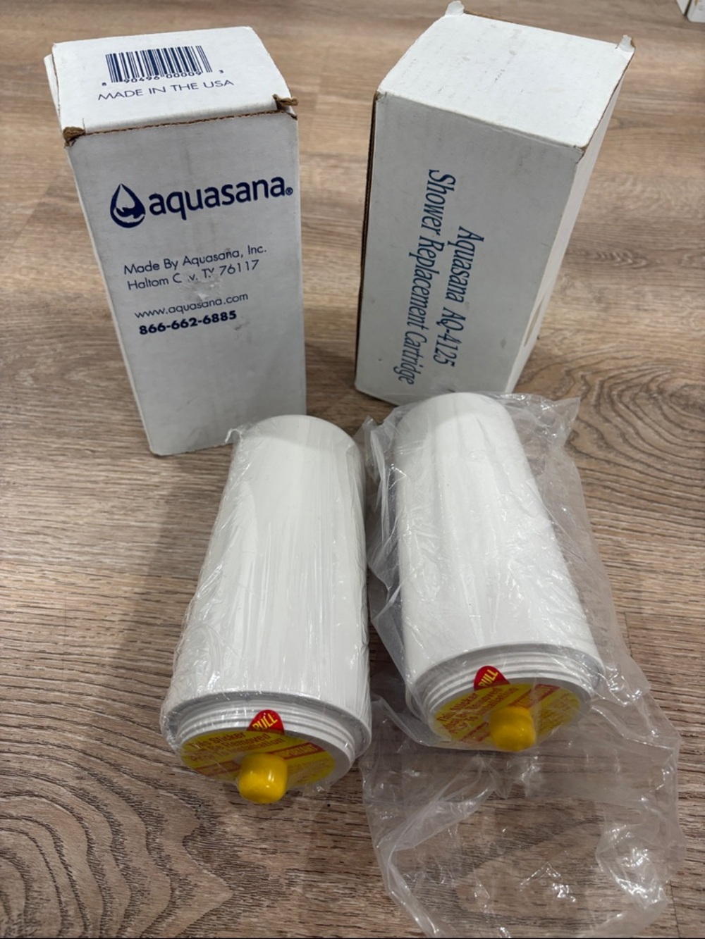 Aquasana AQ-4125 Shower Filter Replacement Cartridges 2 Pack - Picture 2 of 6